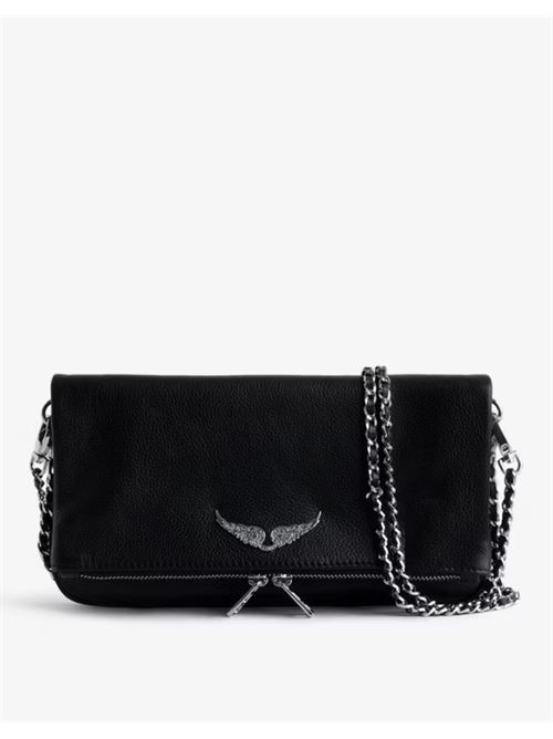 ROCK GRAINED LEATHER ZADIG&VOLTAIRE | PWGAP2003F001 NOIR